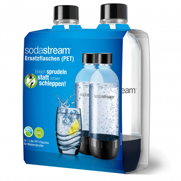 SodaStream PET Flasche Duo-Pack *schwarz*