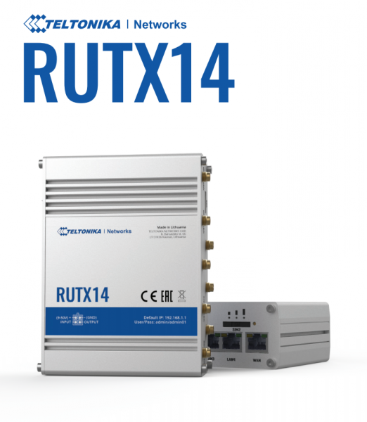 Teltonika · Router · RUTX14 · LTE CAT12 Router