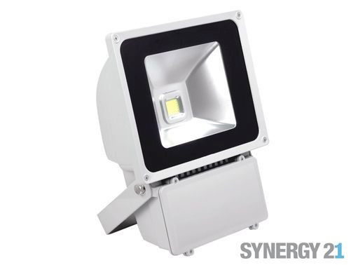 Synergy 21 LED Outdoor Objektstrahler 80W graues Gehäuse - kaltweiß V3