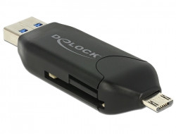 Card Reader USB 3.0 OTG Kombo *DeLock*