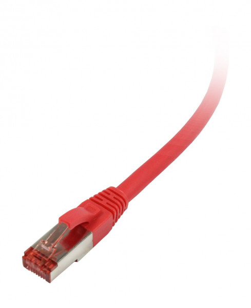 Patchkabel RJ45, CAT6 250Mhz,15m rot, S-STP(S/FTP), LSZH, Synergy 21,