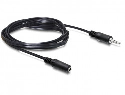 Delock Audiokabel Klinke 3.5mm (ST) > Klinke (BU) 3 m