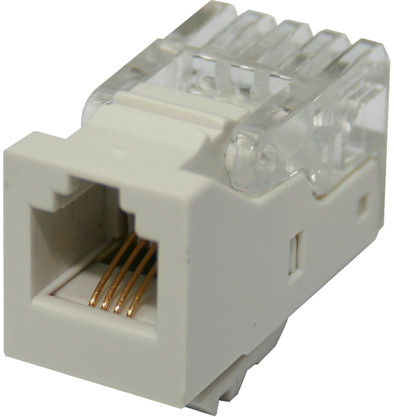 TEM Serie Modul Kommunikation Keystone CONNECTOR KS CAT3RJ11 6/4