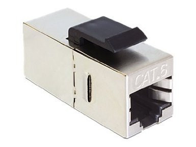 DeLock Adapter RJ45 (BU) > RJ45 (BU) Keystone CAT6