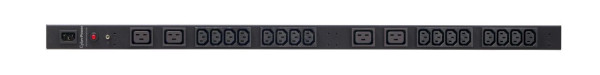 CyberPower PDU, BASIC, 230V/10A, 0HE, 16xC13+4xC19Ausgang, 1xC14 Eingang,