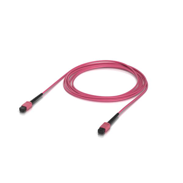 Ubiquiti Fiber Patch Cable  3m  2x MPO-12 Type B UPC  OM4 multi-mode  UACC-OFC-MA-MPMP-3M