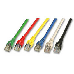 Patchkabel RJ45, 2m blau, CAT5e, S-FTP(SF/UTP)