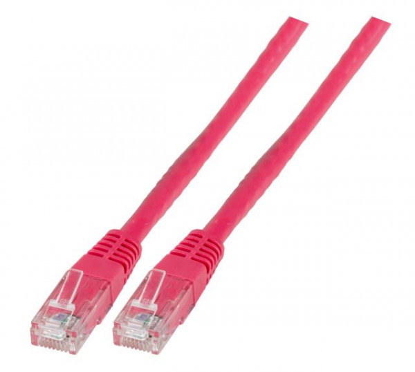 Patchkabel RJ45 UTP(U/UTP). 1.5m magenta, CAT6