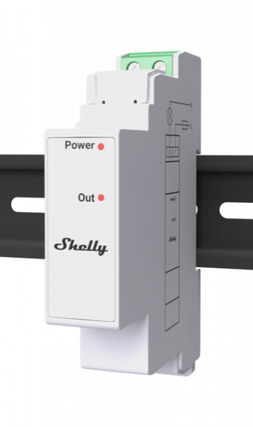 Shelly · Hutschiene Zubehör · "Pro 3EM Switch Add-on" · Relais · max. 2A · nur für Pro 3EM 120A