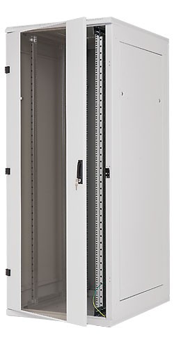 Triton 19"Schrank 47HE, B800/T 800, Lichtgrau, Glasstüre, RDA