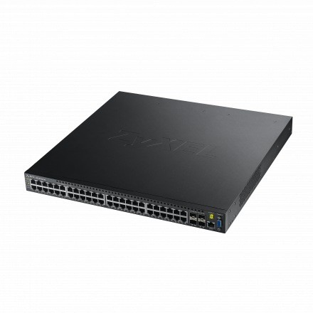 Zyxel Switch XGS3700-48, 48x Gigabit Ports, 4x SFP+ 10G, full managed, L2/3