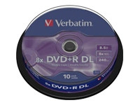 DVD-Rohling 8,5GB - 10er - Spindel - Verbatim