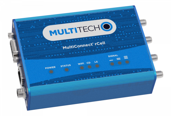 MultiTech · MultiConnect® rCell 100 Series · LTE Cat 4 Router mit Fallback und Wi-Fi/BT/GPS mit EU/U