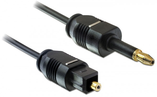 Kabel Audio Toslink ST/mini ST 2,0m *DeLock*