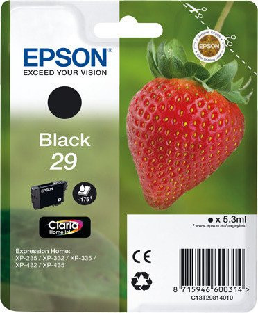 Epson Tinte C13T29814012 *schwarz*