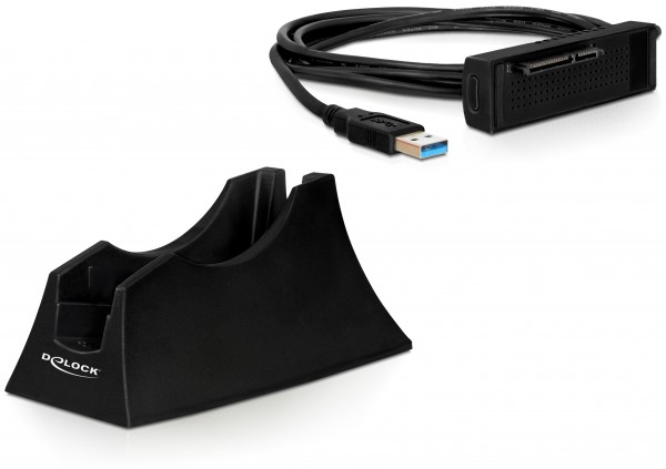 Dockingstation 6,4cm (2,5") & 8,9cm (3,5") SATA - USB 3.0 *DeLock*