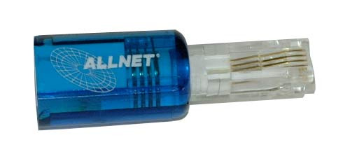 Kabel TK Hörerkabel original Untangler blau transparent