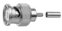 Telegärtner Koax, BNC-KABELSTECKER CR/CR, G7 (RG-316/U), G29 (0.45/1.4), 1-Stück,