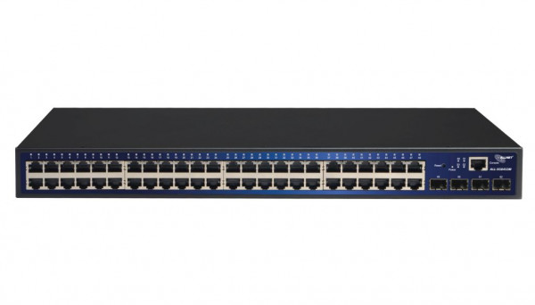 ALLNET Switch smart managed 48 Port Gigabit / 48x LAN / 4x SFP / Lüfterlos / 19" / "ALL-SG8452M"