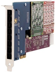Digium PCIe 8-Port a/b-Karte A8B 8X FXO Ports + EC