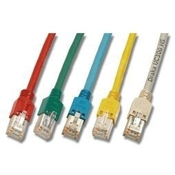 Patchkabel RJ45, CAT5+, 300Mhz, 20m Grau, mit Draka SF/UTP+TM