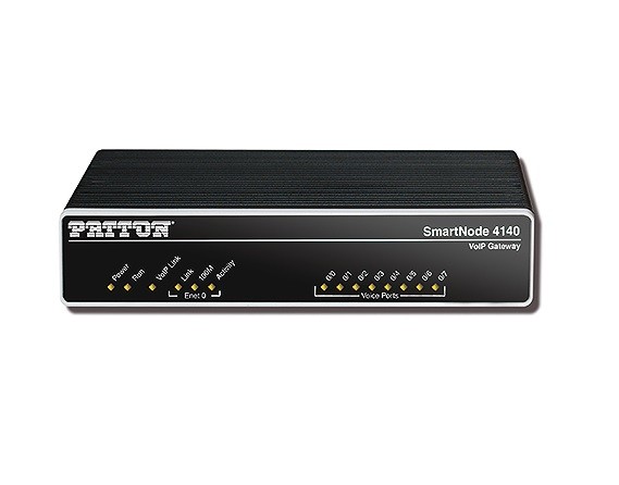 Patton SmartNode 4141 VoIP-Gateway, 2 FXS, 2 VoIP-Calls