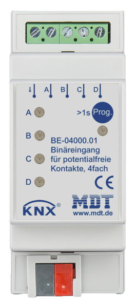 MDT - Binäreingang 4-fach - potentialfrei
