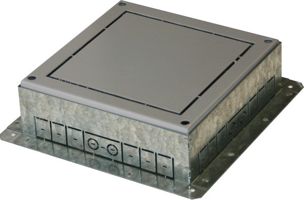TEM Serie Modul Bodendose FLOOR BOX FLANGEMT 14 H=53mm