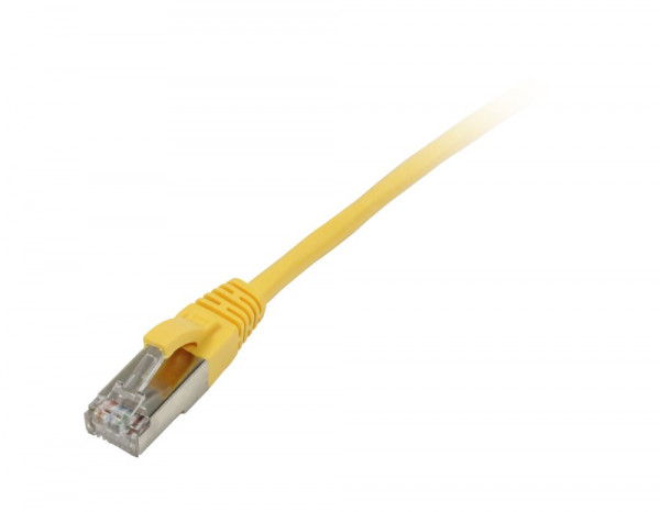 Patchkabel RJ45 FTP(F/UTP) 5m gelb, CAT5e, Synergy 21,