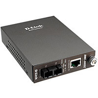 D-Link Medienkonverter 10/100Mbit/s TP (RJ-45) zu 100Mbit/s FX (SC-Duplex)