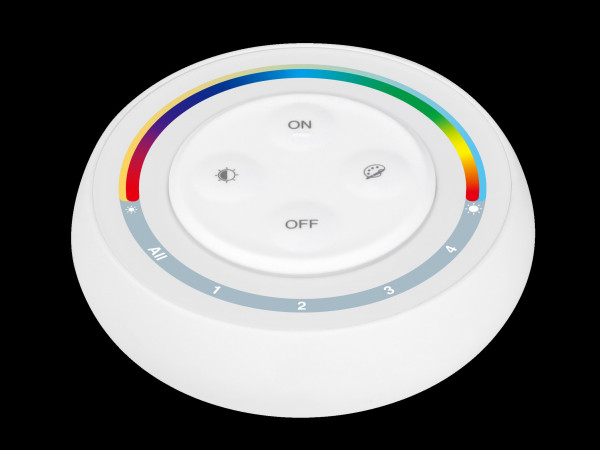 Synergy 21 LED Fernbedienung Rainbow remote (w) RGB+CCT 4Zonen*Milight/Miboxer*