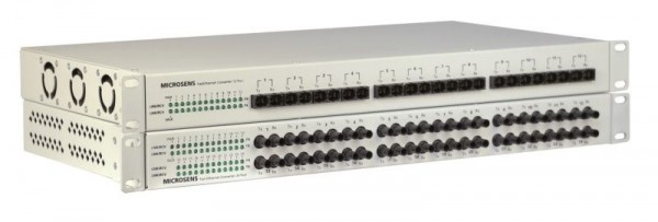 Microsens 12 Port Fast Ethernet Medienkonverter, 1310nm SM