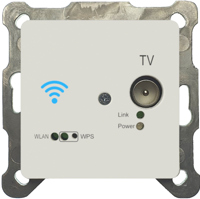 ALLNET Punkt-zu-Punkt Coax 8 Port Master Chassis/Verstärker EOC 100 zbh. EOC G.hn WIFI Unterputzdose