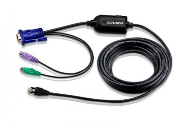 Aten KVM-Switch.zbh.Adapter Cable TP(4, 5m) PS/2+HDB,