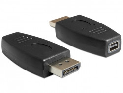 Delock Adapter Displayport 1.2 Stecker > mini DisplayPort Buchse schwarz
