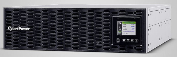 CyberPower USV, OL Tower/19"-Serie, 6000VA/6000W, 3HE, On-Line, LCD, USB/RS232, ext. Runtime inkl.
