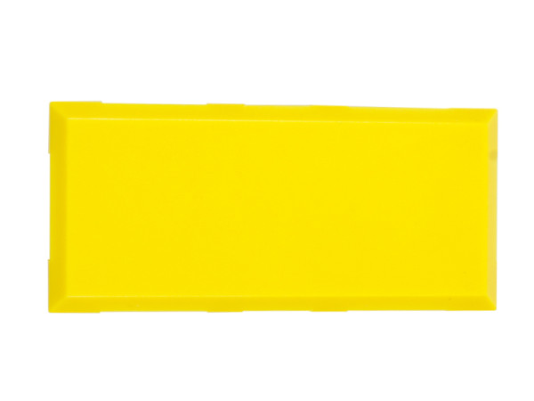 ALLNET BrickRknowledge Kunststoffschale 2x1 gelb oben und unten 10er Pack