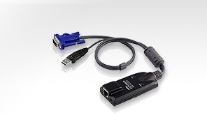 Aten KVM-Switch.zbh.Adapter Cable TP USB+VGA,