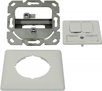 Vorschau: Keystone, Modulträger, UP Dosen für 2xTP-Modul, Reinweiss, designfähig UAE, Synergy 21, Vorschau: Keystone, Modulträger, UP Dosen für 2xTP-Modul, Reinweiss, designfähig UAE, Synergy 21,