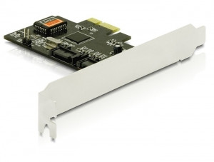 Con SATA - PCI-E Karte - 2x SATA + Raid *DeLock*