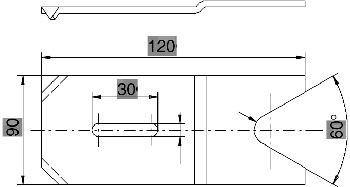 Knürr zub. Montagesatz Bodenbefestigung
