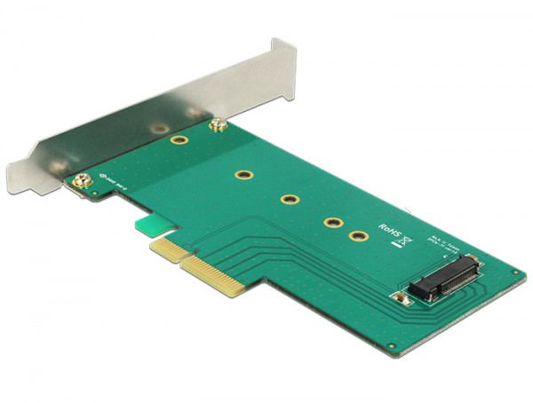 Delock PCI Express x4 Karte > 1 x intern NVMe M.2 Key M 110 mm - LPF