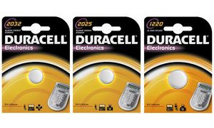 Batterien Knopfzelle CR1620 *Duracell*