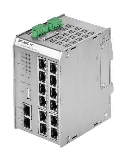 Microsens Profi Line Modular Industrie Gigabit Ethernet