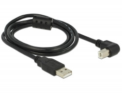 Kabel USB 2.0 A (St) => B (St) 5,0m gewinkelt *DeLock*