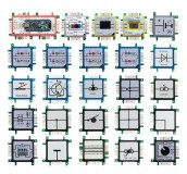 ALLNET Brick’R’knowledge LED dual grün &amp; blau Signal durchverbunden