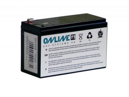 ONLINE USV Zubehör - Ersatzbatterie für ZINTO A1500/1500BP