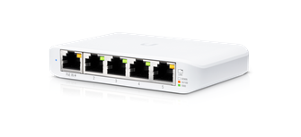 Ubiquiti UniFi Switch Flex Mini / Input 1x POE+ / 4x RJ45 Gigabit / 5er Pack / USW-Flex-Mini-5