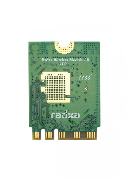 Radxa zbh. M.2 WiFi 6 and BT5.2 Wireless Module A8