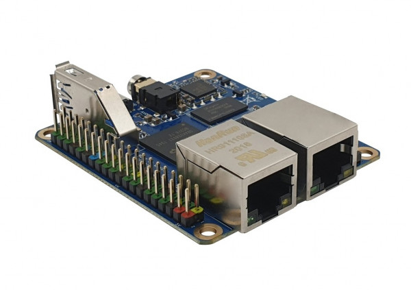 Rock Pi E D4W1P Dual Ethernet Board RK3328 512MB RAM 802.11 a/b/g/n, 2.4G (PoE ready)